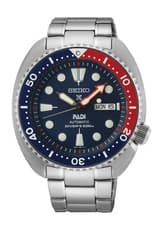 NEW Seiko Padi Prospex Turtle Pepsi  Automatic Stainless Steel Watch SRPE99