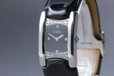 [Near MINT] Ebel Beluga Full Diamond Bezel 19mm Quartz Women’s Watch