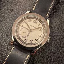 Baltic MR Classic Silver Dial Watch From Japan Used Excellent Condition