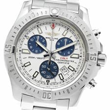 BREITLING A73388 Colt Chronograph Date Quartz Men s with Box and  921751 Used