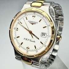 Longines Conquest VHP Watch 35mm 18cm White Dial Quartz Classic Mens