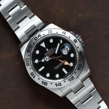 Rolex Explorer II 42 Excellent Condition GMT original box and papers