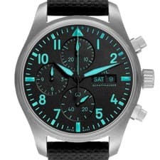 IWC Pilot Chronograph Mercedes AMG Petronas Titanium IW388108 Box Card