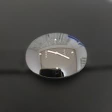 RADO Quartz Watch Jubile 4-Diamond Ladies Round Black Dial Authentic