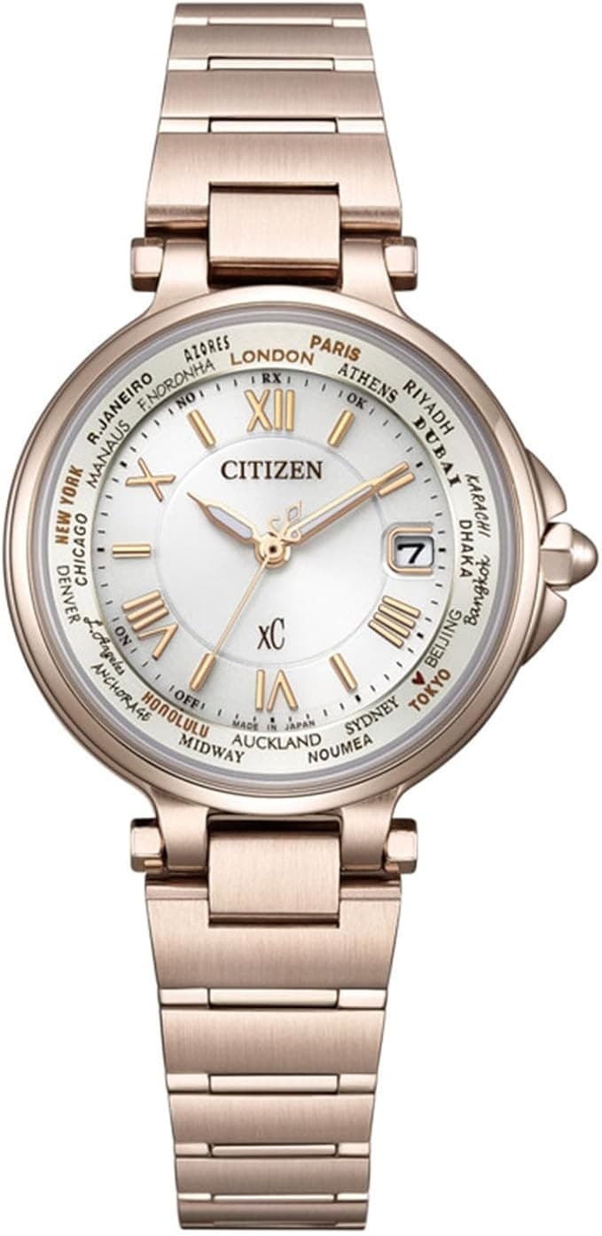 CITIZEN xC EC1017-58A basic collection Eco Drive Sakura Color Women's Watch