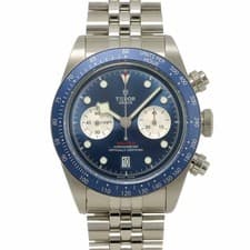 TUDOR Black Bay Chronograph 79360B Automatic Blue Dial Mens Watch 90318173