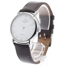IWC PORTOFINO IW351403 34mm SS White Dial Leather Strap Automatic #C541
