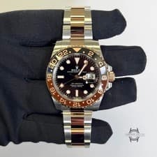 Rolex GMT-Master II 126711CHNR Two-Tone Everose / Full Set / Root Beer