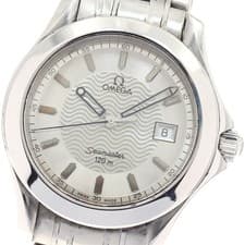 OMEGA 2511.31 Seamaster 120 Date Quartz Men's Watch From Japan G0419