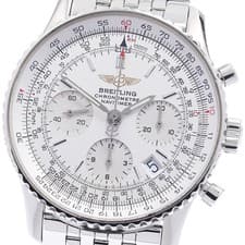 BREITLING Navitimer A23322 Chronograph Silver Dial Automatic Men's Watch_950477