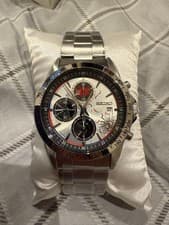 Seiko Licorice Recoil Date Quartz Mens Watch Authentic Working