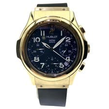 Hublot MDM Elegant Chronograph 1810.3 Watch 40mm 18K Yellow Gold