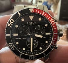 Tissot Seastar 1000 Men's Black Dial Coke Bezel - T120.417.11.051.01