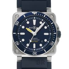 Bell & Ross Diver BR03-92-D-BU-ST/SRB (BR03-92-DIV) Blue Stainless Steel #W2806