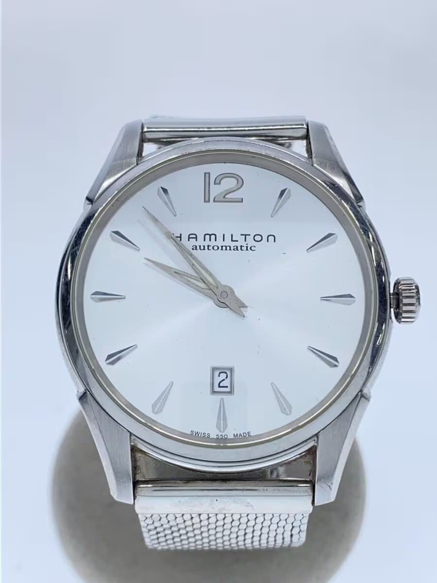 HAMILTON Automatic Watch Analog Stainless SLV SLV H386150