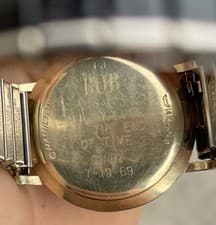 Vintage 1969 Hamilton Thin-O-Matic 14K Solid Gold - Micro-Rotor - Running!