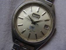 JUNK! CITIZEN CRYSTAL SEVEN 19 JEWEL ACSS2916-SA 21 JEWELS MENS JUNK!