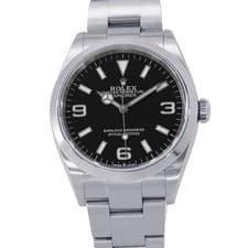 ROLEX Explorer 36 36mm Stainless Steel Black Dial 124270