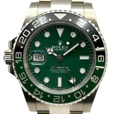 ROLEX GMT-Master2 126729VTNR Green White Gold Automatic Mens Watch #OK009