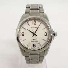 Grand Seiko SBGF009 8J55 Quartz Watch Silver Dial Japan Stainless Steel Mens