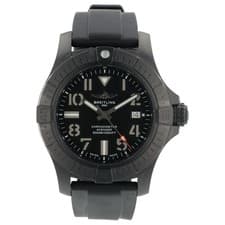 Breitling Avenger Black Dial Titanium 45mm Automatic Movement Mens Watch V17319