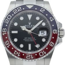 ROLEX GMT Master 2 Watch Oyster 126710BLRO Stainless Steel mensWatch black b...