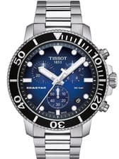 Tissot T120 Seastar 1000 Blue Dial Chronograph - Model # T120.417.11.041.01