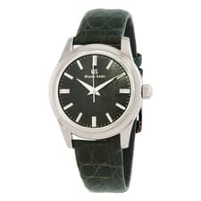 Grand Seiko Elegance Hand Wind Green Dial Unisex Watch SBGW285G