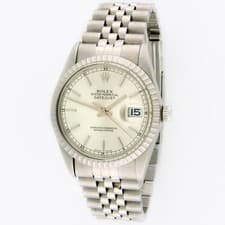 Rolex Datejust 16030 SS Jubilee Bracelet 36mm 7.2Mil SN 1982 Quickset Mens Watch