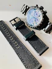 Seiko Prospex Solar Speedtimer SSC917P (Black Series) Sized for 6.5" Wrist