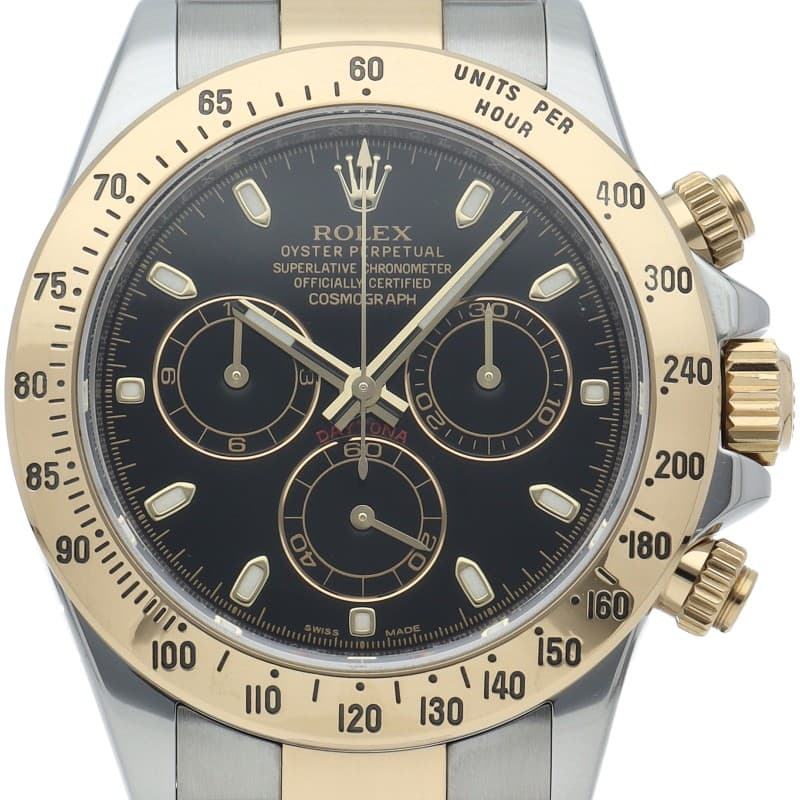 ROLEX Cosmograph Daytona Watch New Buckle 116523 (Runtime) K18YG/Stainless S...