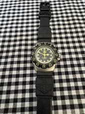 TAG Heuer Formula 1 WA1416 Quartz Watch Black Dial Working No Box Used