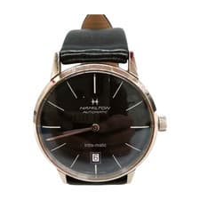 Hamilton Intra-Matic Auto Black 38mm H384551 American Classic Men's Watch Swiss