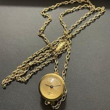 GUCCI Vintage Old Gucci Sherry Line Necklace Wristwatch