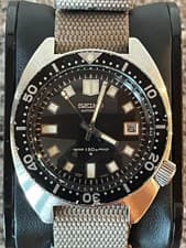 Seiko 6105-8000 Proof Proof Slim Willard 1968 Vintage Diver