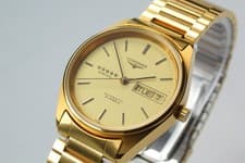 [ w/Box, Paper ] Longines Admiral 5 Star L7.634.2 Day Date Automatic Men's Watch