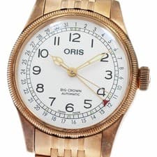 ORIS WATCH 01 754 7741 3161 BIG CROWN POINTER DATE AUTOMATIC BRONZE/SS MEN'S F/S