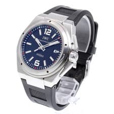 IWC SCHAFFHAUSEN INGENIEUR IW323601 45mm SS Rubber Black Dial Date #C391