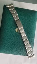 Genuine vintage Rolex C&I USA 19mm riveted bracelet circa 1977 V. Good condition