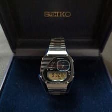 Seiko SP H239 Hybrid Wristwatch Used Tested From Japan
