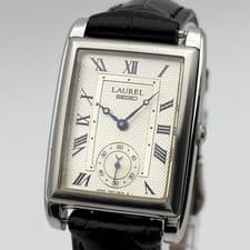 SEIKO 7N07 5030 Laurel Wristwatch Guilloche Dial Small Second Classic