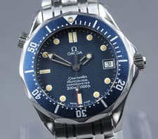 [Overhauled] OMEGA Seamaster 300M 2551.80 Cal.1109 Blue 36mm Unisex Men's Watch