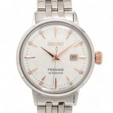 SEIKO Presage 371409 SS Automatic Silver Dial SRE009J1 2R05-00A0 Working