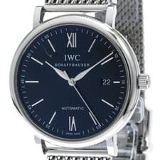 IWC Portofino Steel Automatic Mens Watch IW356502 Polished BF589507