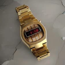 Bulova Led Gold Vintage 70