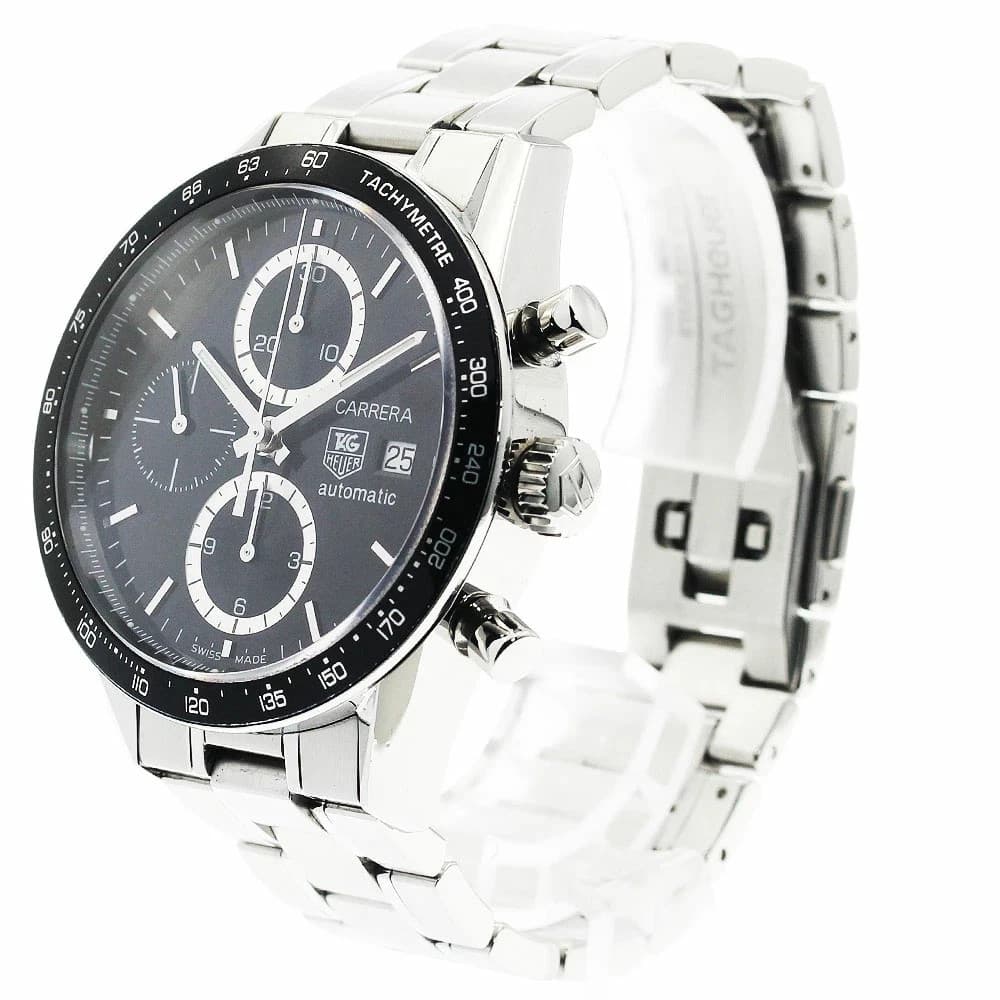 Tag Heuer Calibre 16 Carrera Chronorgraph Mens Watch Model CV201AJ Juan Fangio