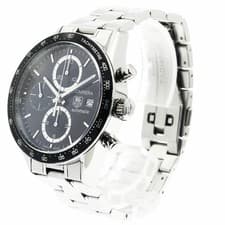 Tag Heuer Calibre 16 Carrera Chronorgraph Mens Watch Model CV201AJ Juan Fangio