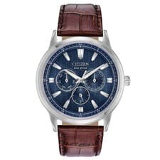 Citizen BU2070-12L Men's Corso Eco-Drive Blue Dial Day-Date Watch
