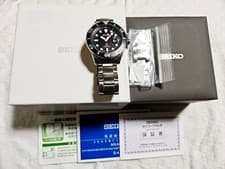 SEIKO Prospex V157-0BT0 Solar Diver 200m Black Men's Watch