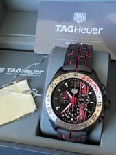 Tag Heuer 43mm Formula 1 Senna Chronograph Quartz Men's Watch CAZ1019.FT8027